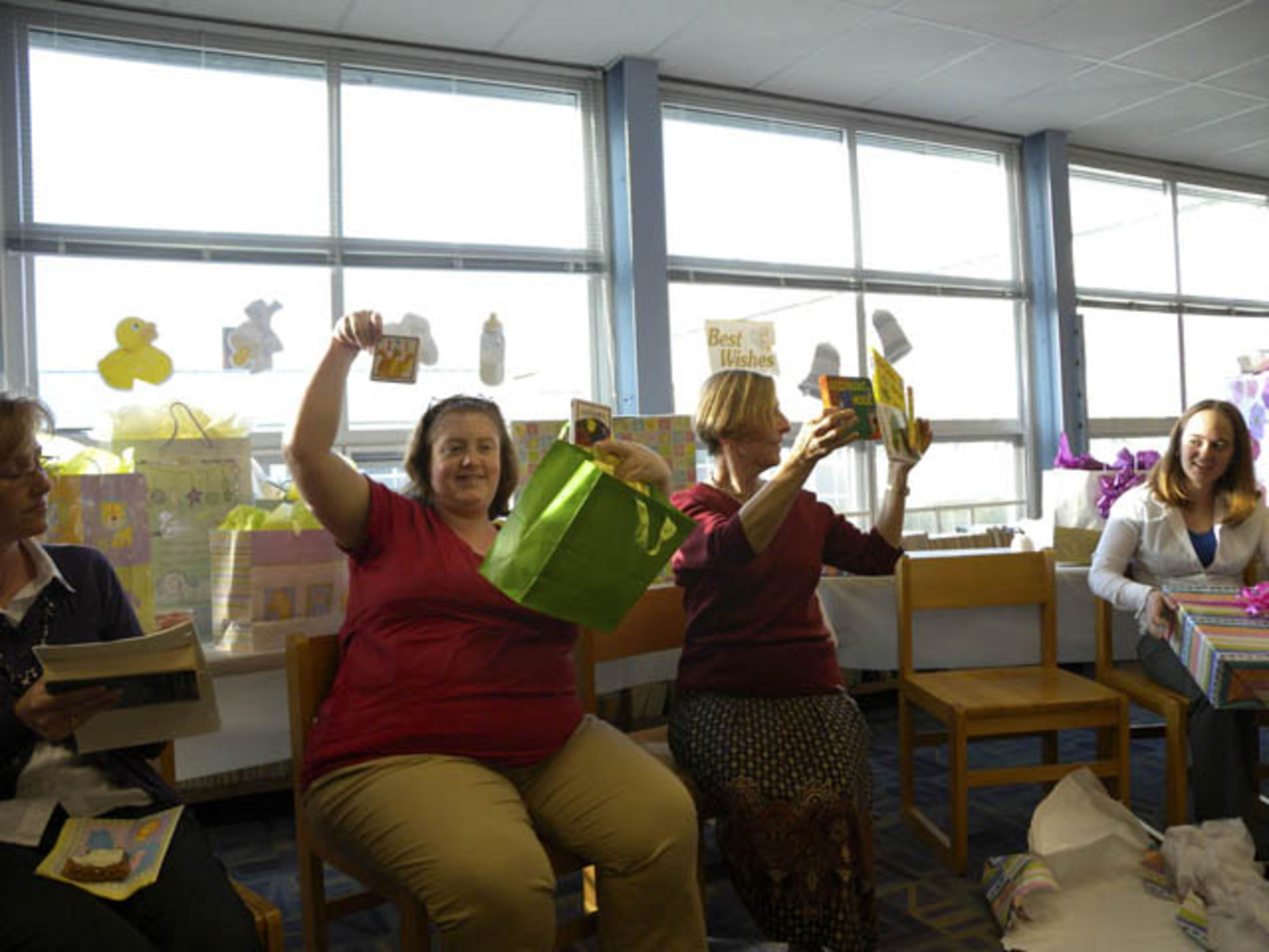 Baby Shower at Work Dan & Sherree & Patrick